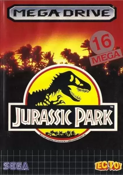 BRA - Brazilian Mega Drive Games - Jurassic Park
