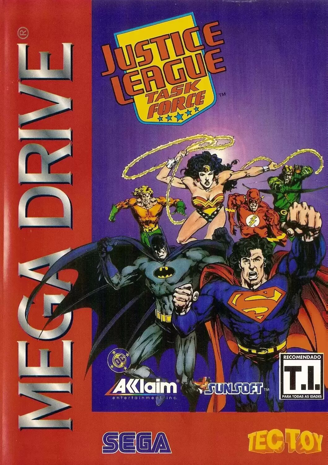 BRA - Brazilian Mega Drive Games - Justice League Task Force