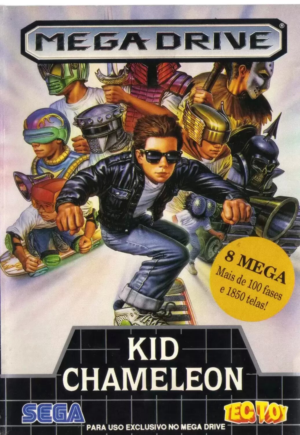 BRA - Brazilian Mega Drive Games - Kid Chameleon