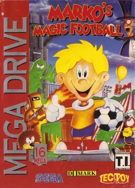 BRA - Jeux Mega Drive Brésiliens - Marko\'s Magic Football