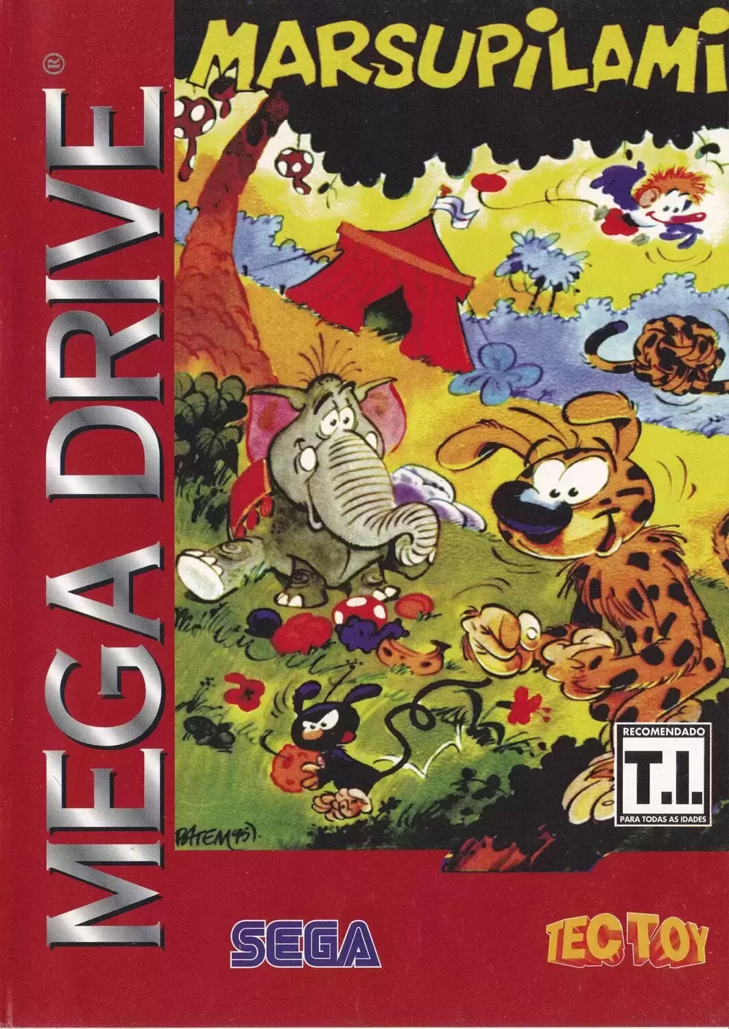 BRA - Jeux Mega Drive Brésiliens - Marsupilami