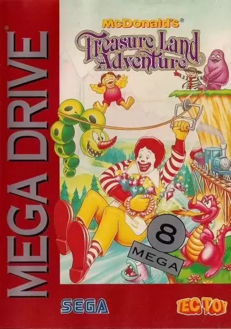 BRA - Brazilian Mega Drive Games - McDonald’s Treasure Land Adventure