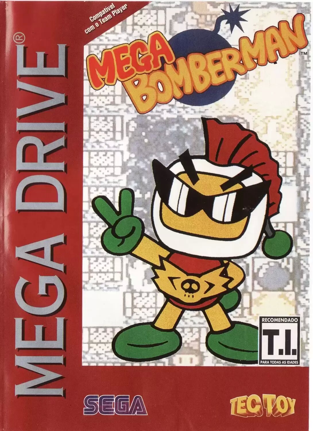 BRA - Jeux Mega Drive Brésiliens - Mega Bomberman