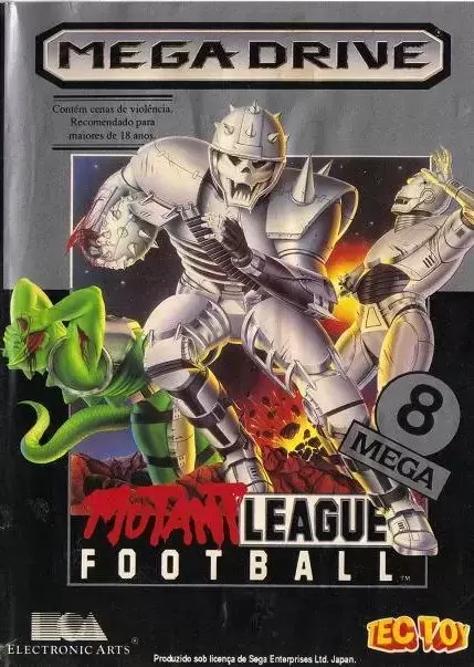 BRA - Jeux Mega Drive Brésiliens - Mutant League Football