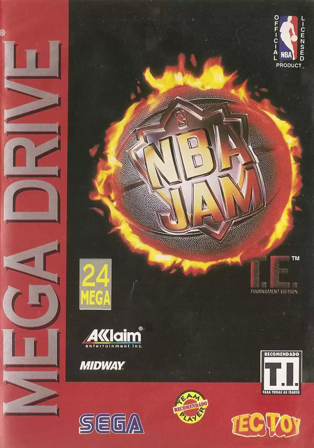 BRA - Brazilian Mega Drive Games - NBA Jam Tournament Edition