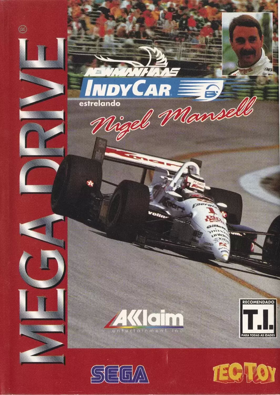 BRA - Jeux Mega Drive Brésiliens - Newman-Haas IndyCar featuring Nigel Mansell
