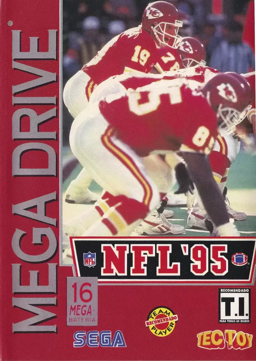BRA - Jeux Mega Drive Brésiliens - NFL \'95