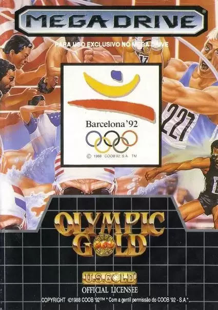 BRA - Jeux Mega Drive Brésiliens - Olympic Gold