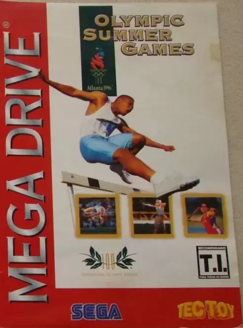 BRA - Jeux Mega Drive Brésiliens - Olympic Summer Games
