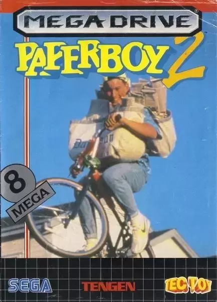BRA - Brazilian Mega Drive Games - Paperboy 2