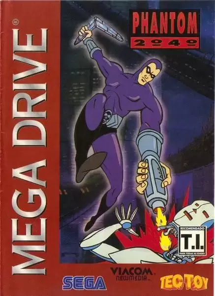BRA - Jeux Mega Drive Brésiliens - Phantom 2040