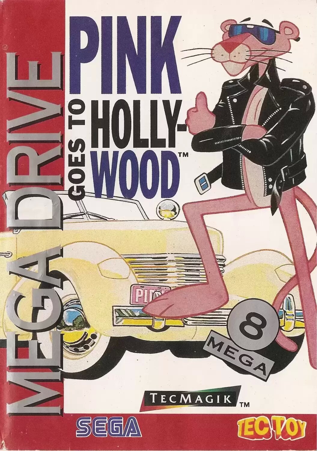 BRA - Jeux Mega Drive Brésiliens - Pink Goes To Hollywood