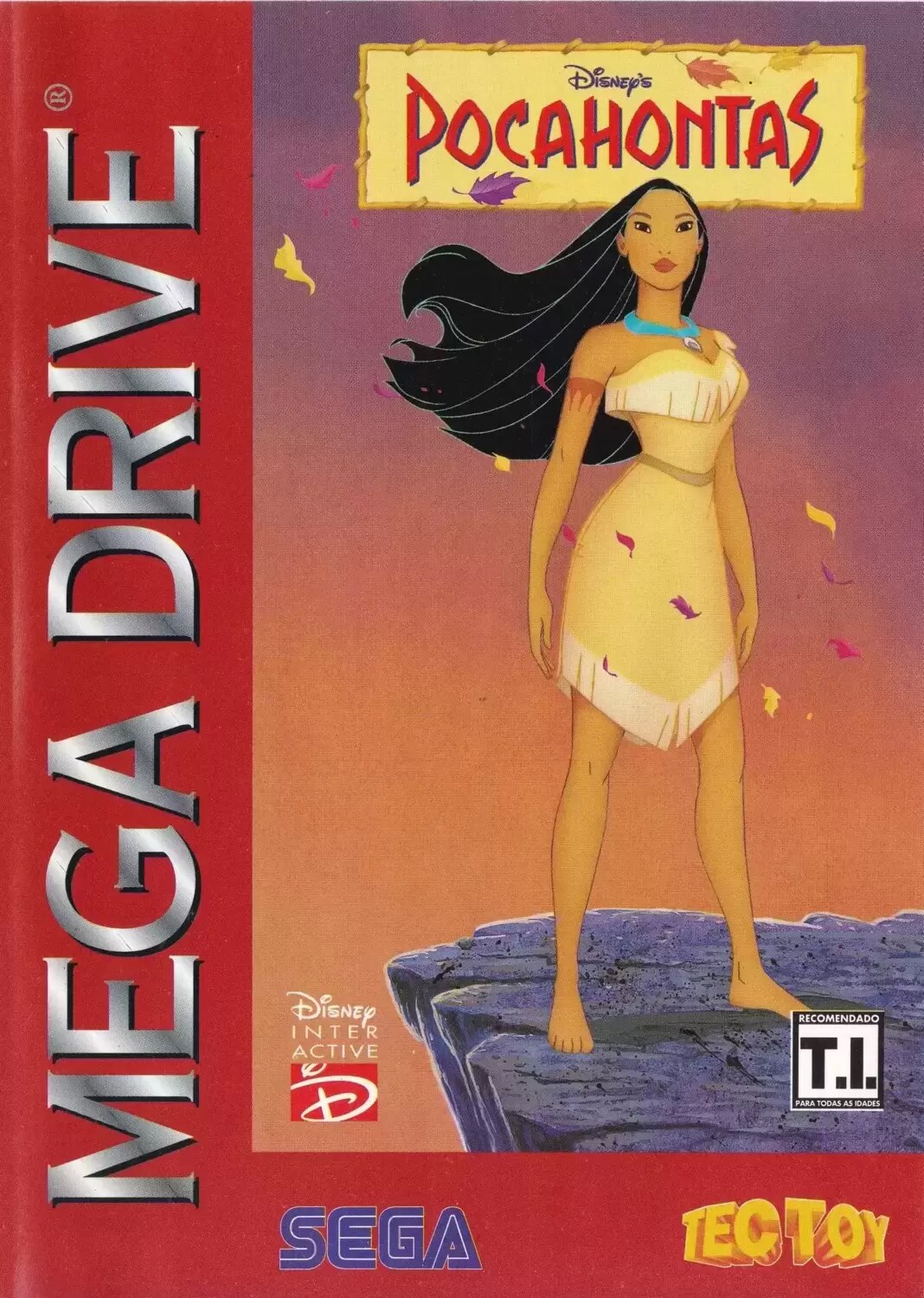 BRA - Jeux Mega Drive Brésiliens - Pocahontas