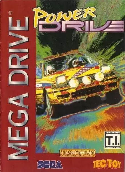 BRA - Jeux Mega Drive Brésiliens - Power Drive