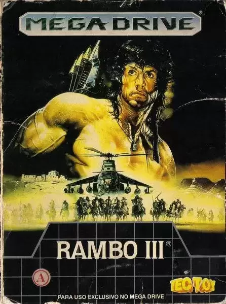 BRA - Jeux Mega Drive Brésiliens - Rambo III
