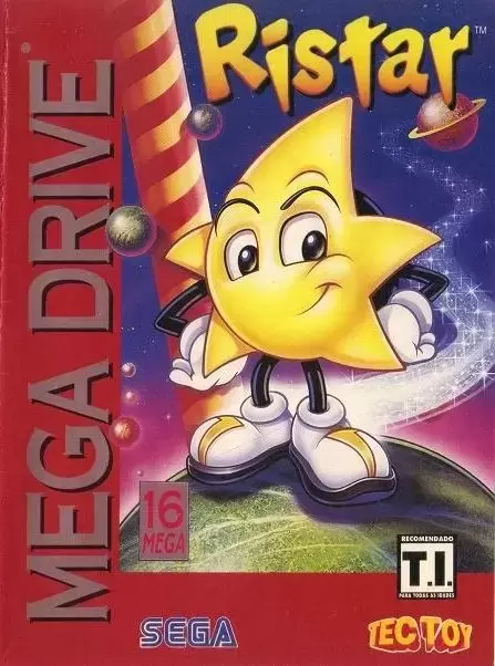 BRA - Brazilian Mega Drive Games - Ristar: The Shooting Star