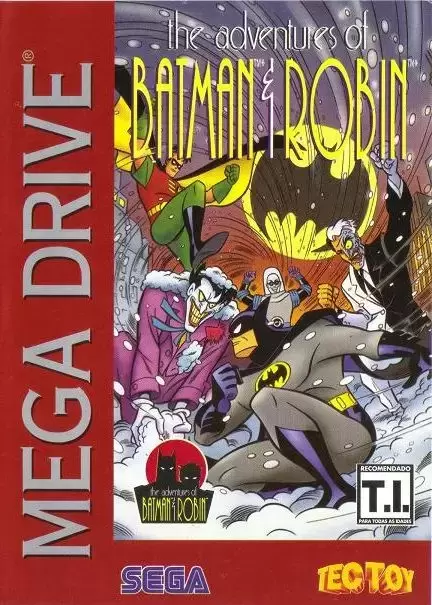 BRA - Brazilian Mega Drive Games - The Adventures of Batman & Robin