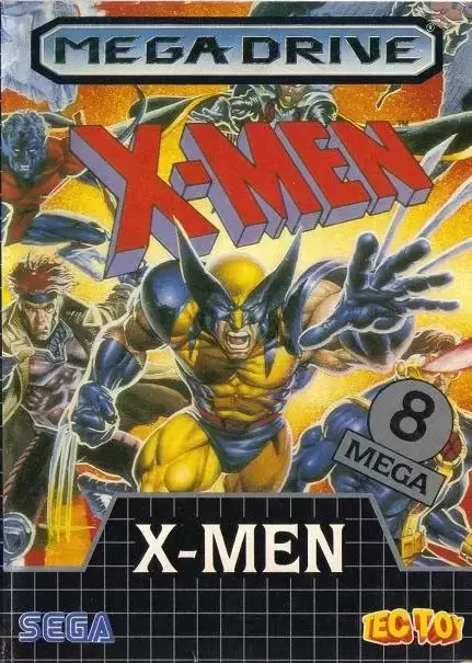BRA - Jeux Mega Drive Brésiliens - X-Men