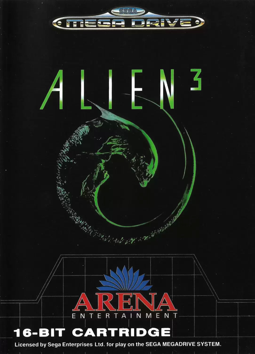 EUR - European Mega Drive Games - Alien 3