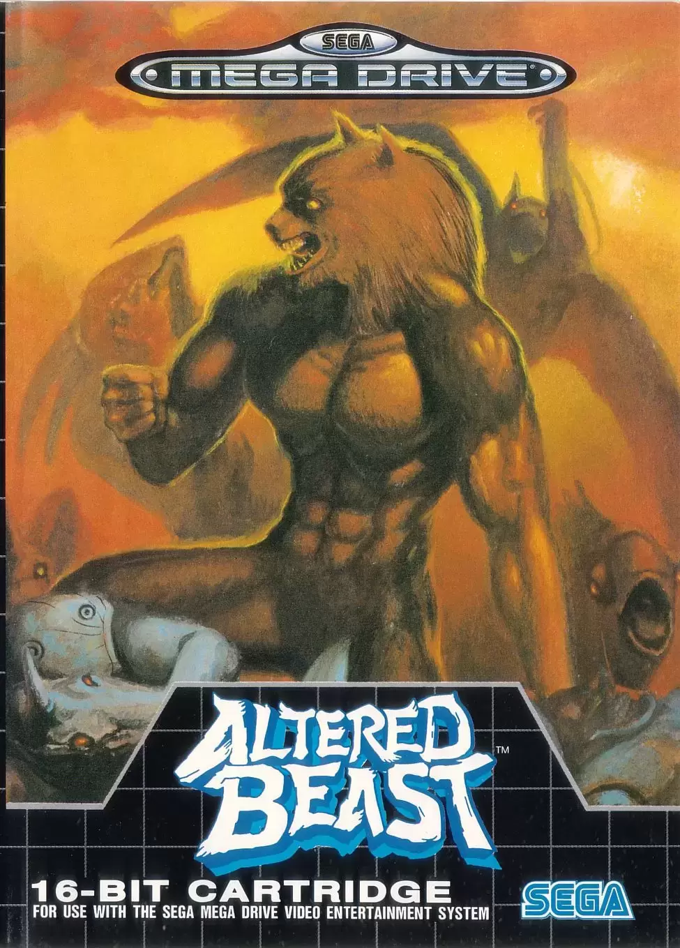 EUR - European Mega Drive Games - Altered Beast