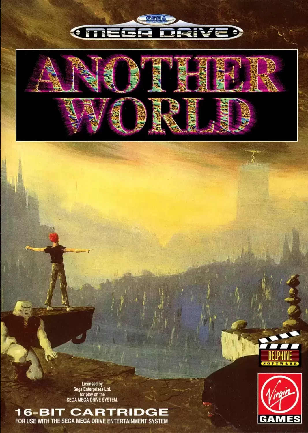 EUR - European Mega Drive Games - Another World