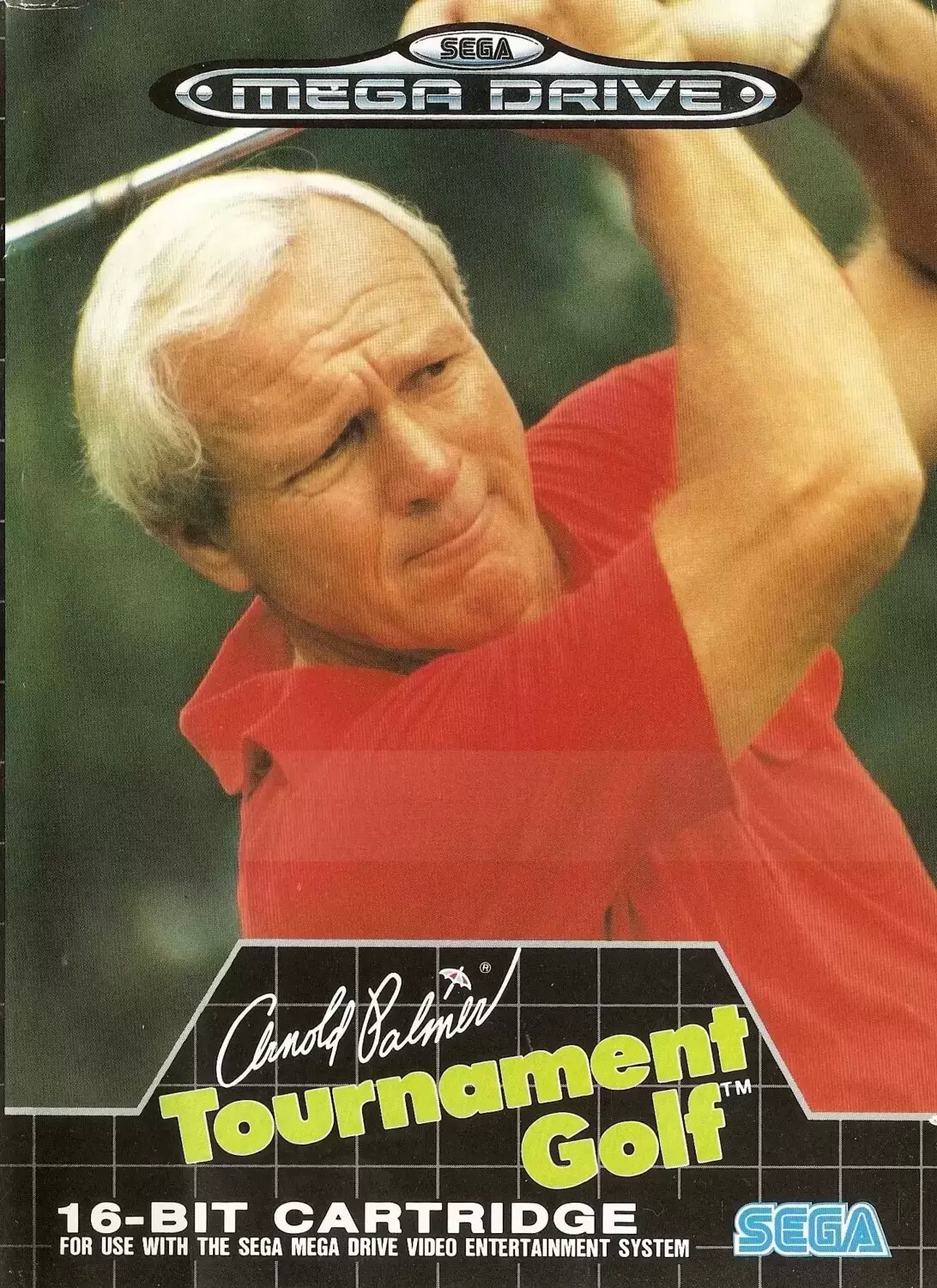 EUR - European Mega Drive Games - Arnold Palmer Tournament Golf