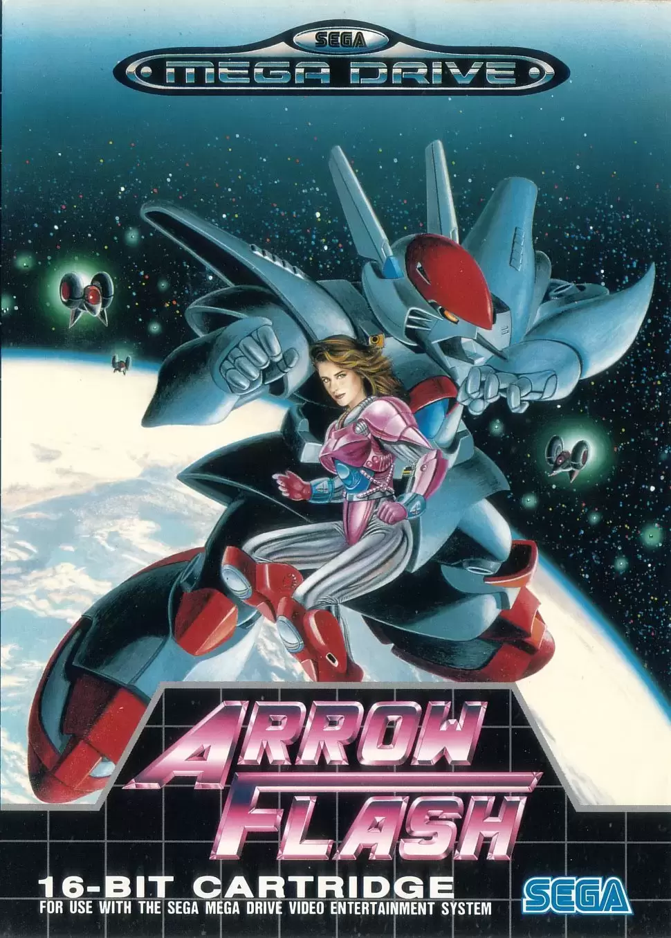 EUR - European Mega Drive Games - Arrow Flash