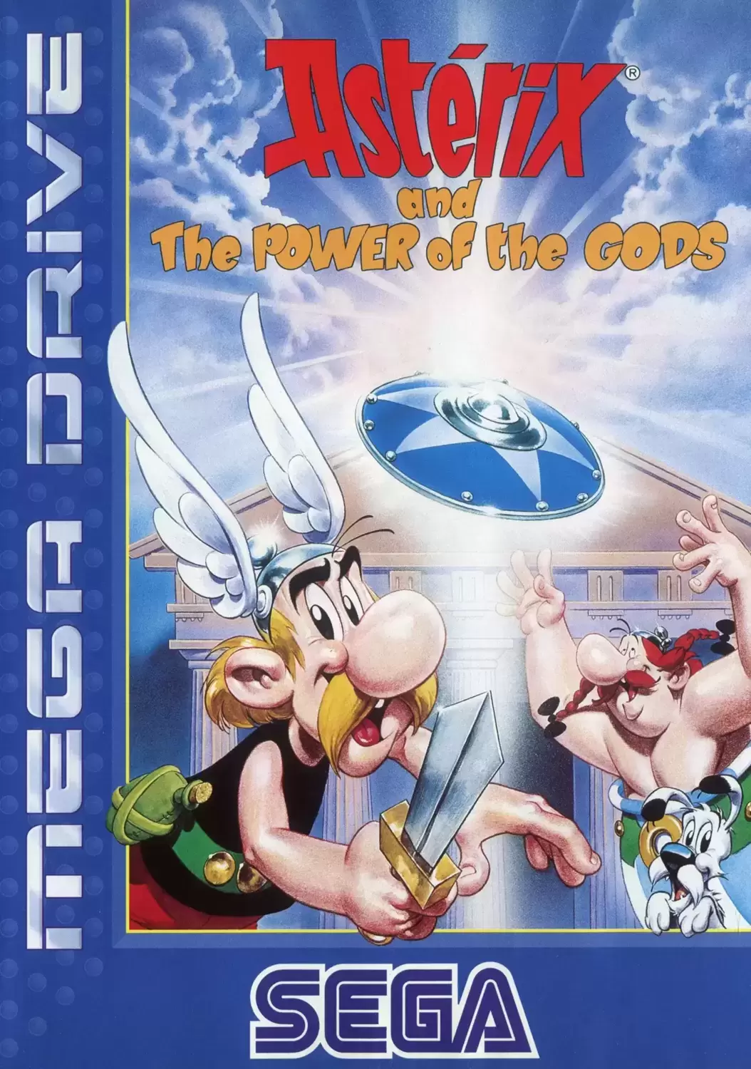 EUR - European Mega Drive Games - Asterix and the Power of The Gods