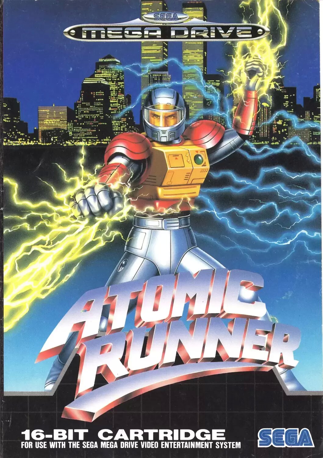 EUR - European Mega Drive Games - Atomic Runner