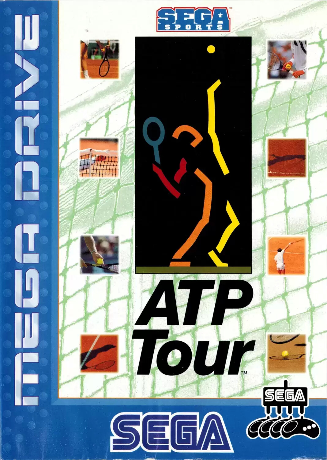 EUR - European Mega Drive Games - ATP Tour Championship Tennis