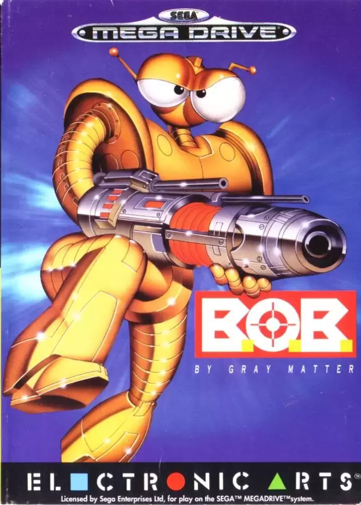 EUR - European Mega Drive Games - BOB