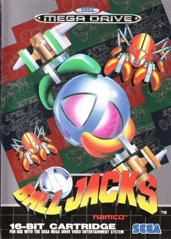 EUR - European Mega Drive Games - Ball Jacks