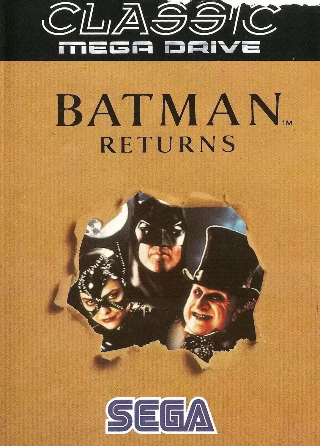 EUR - European Mega Drive Games - Batman Returns