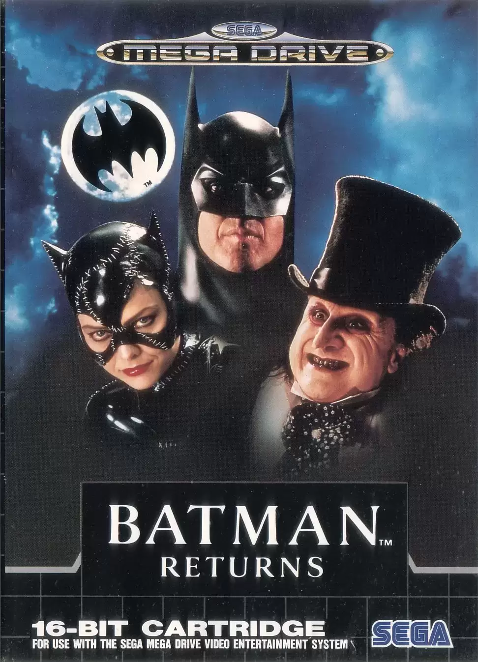 EUR - European Mega Drive Games - Batman Return [Megadrive FR]