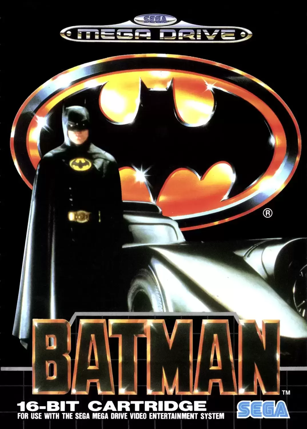 EUR - European Mega Drive Games - BATMAN [Megadrive FR]