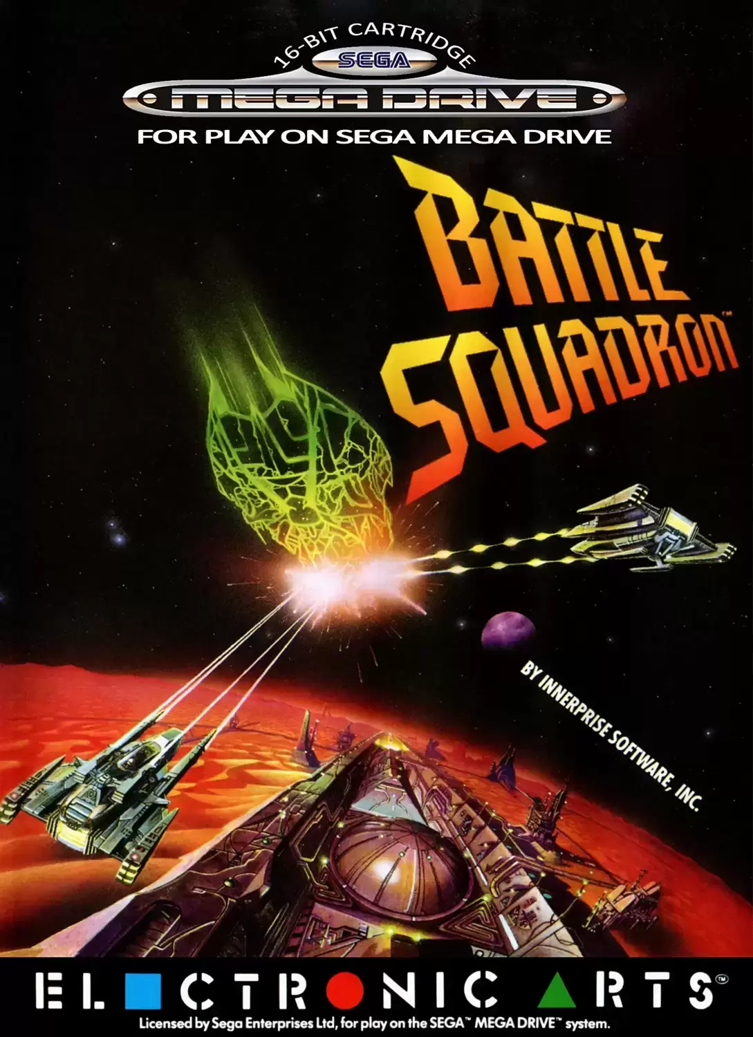 EUR - European Mega Drive Games - Battle Squadron