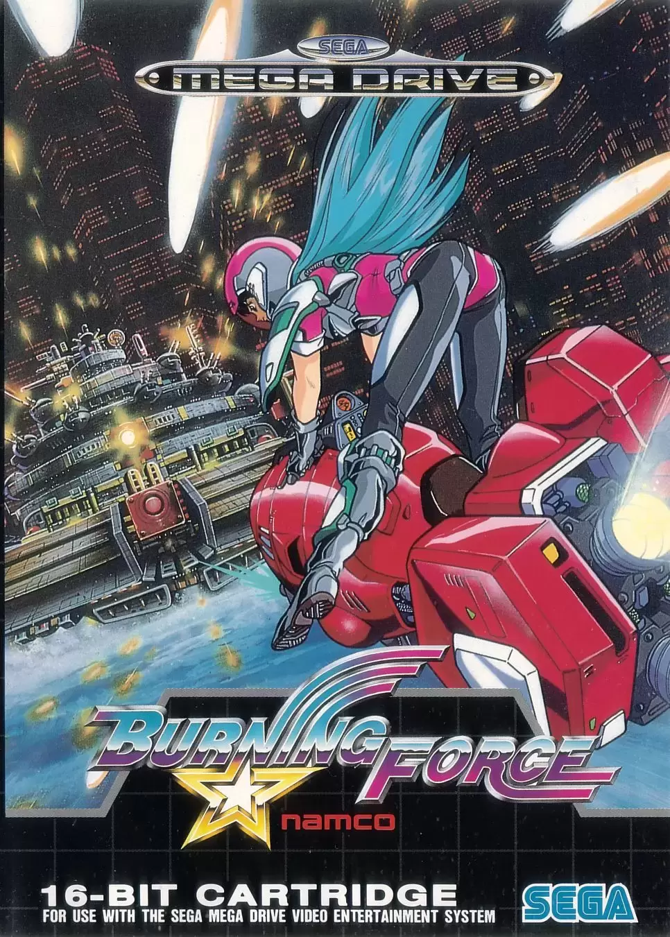 EUR - European Mega Drive Games - Burning Force