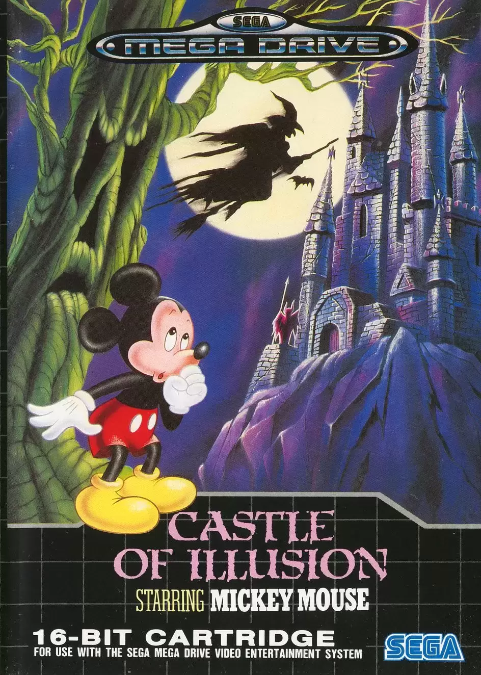 EUR - Jeux Mega Drive Européens - Castle of Illusion Starring Mickey Mouse