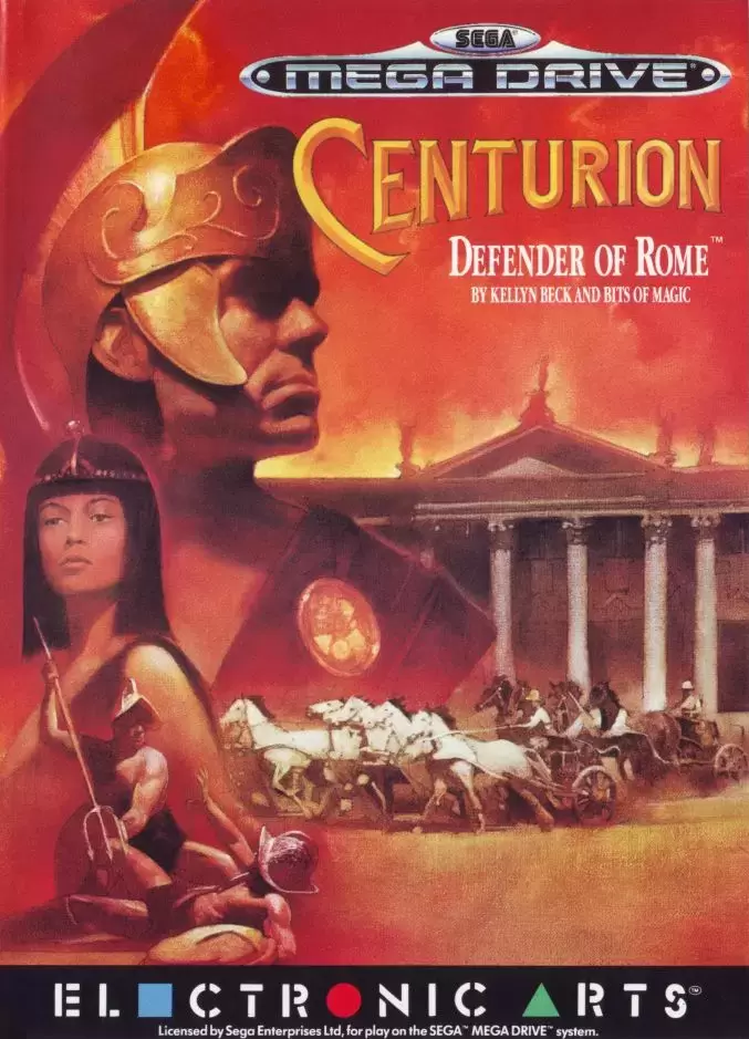 EUR - European Mega Drive Games - Centurion: Defender of Rome