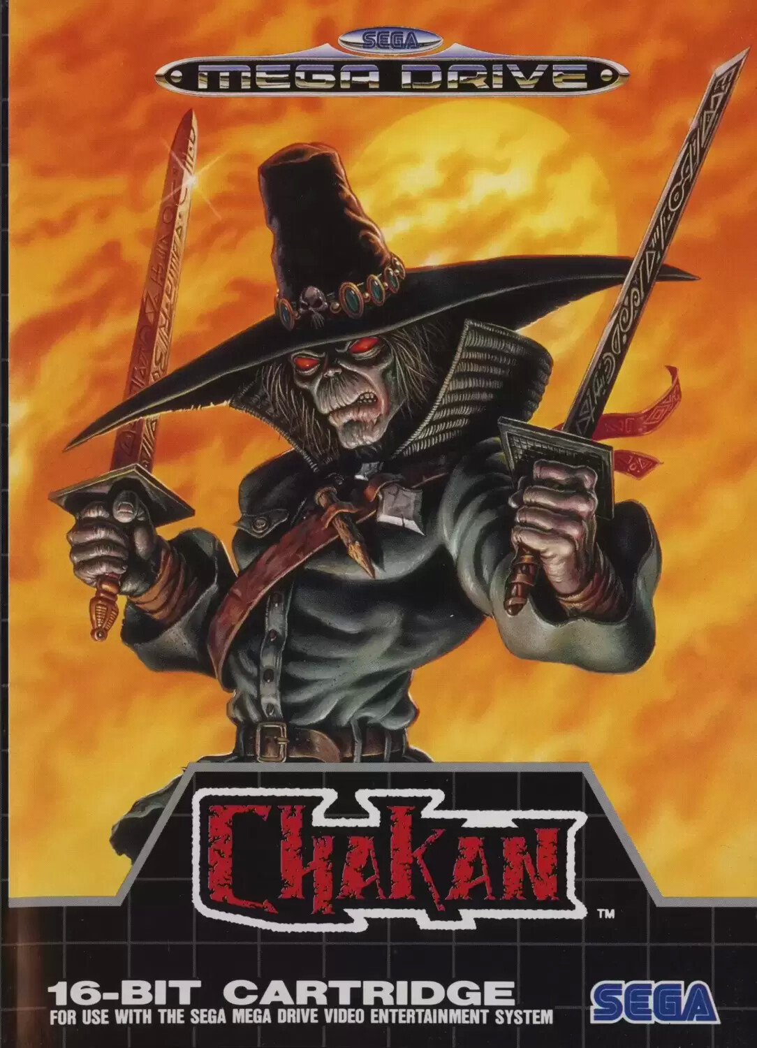 EUR - European Mega Drive Games - Chakan