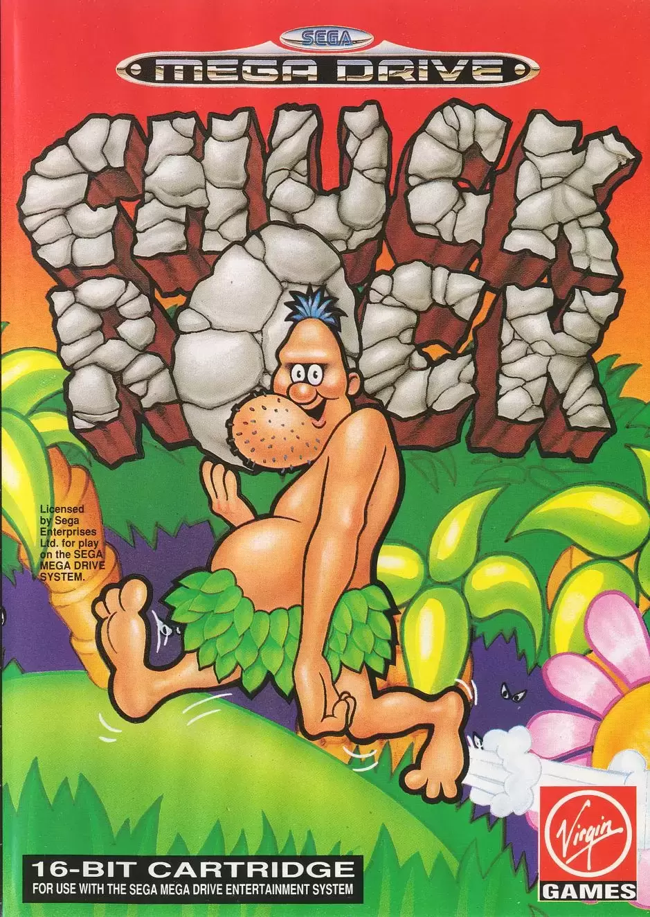 EUR - Jeux Mega Drive Européens - Chuck Rock