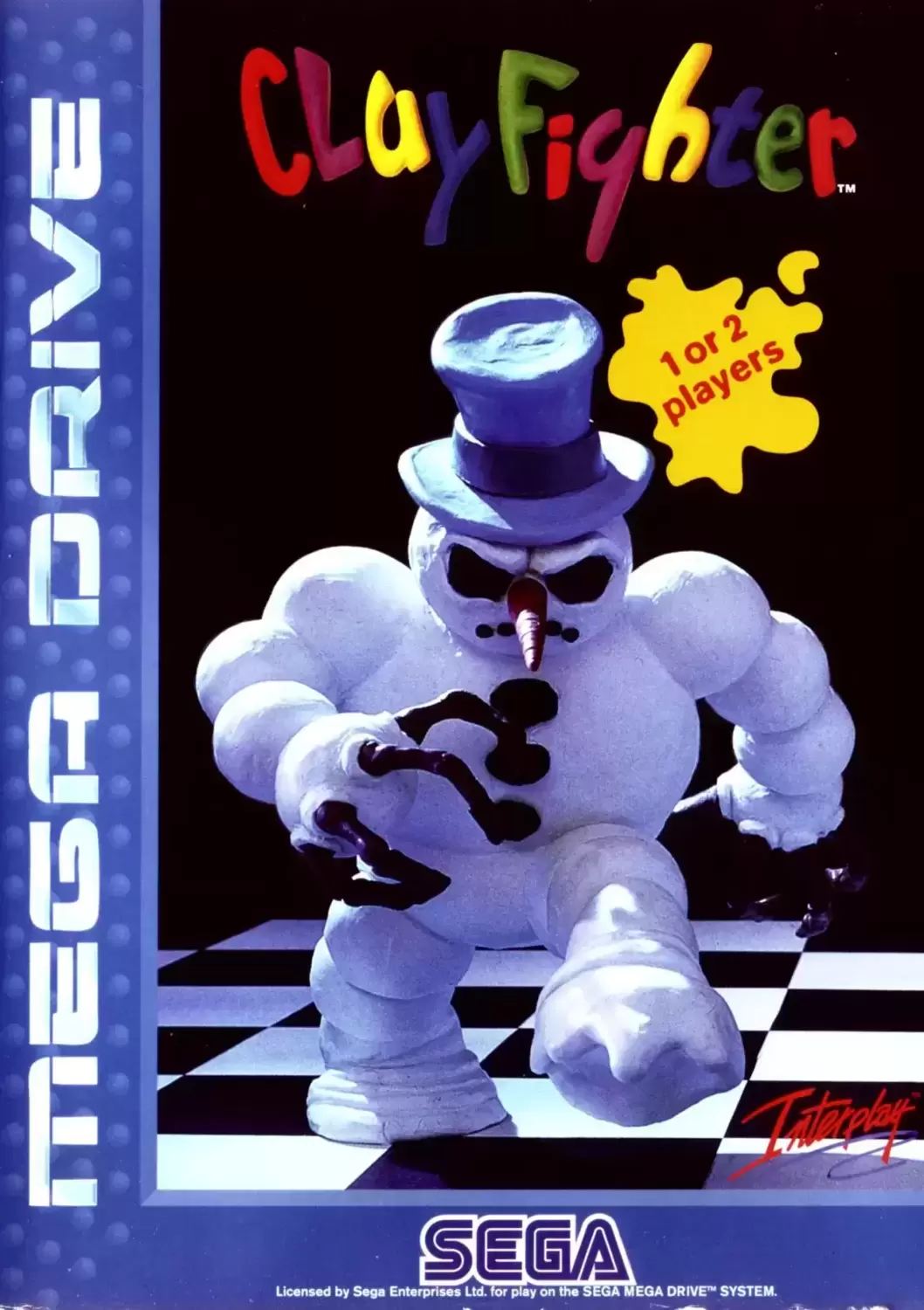 EUR - Jeux Mega Drive Européens - ClayFighter