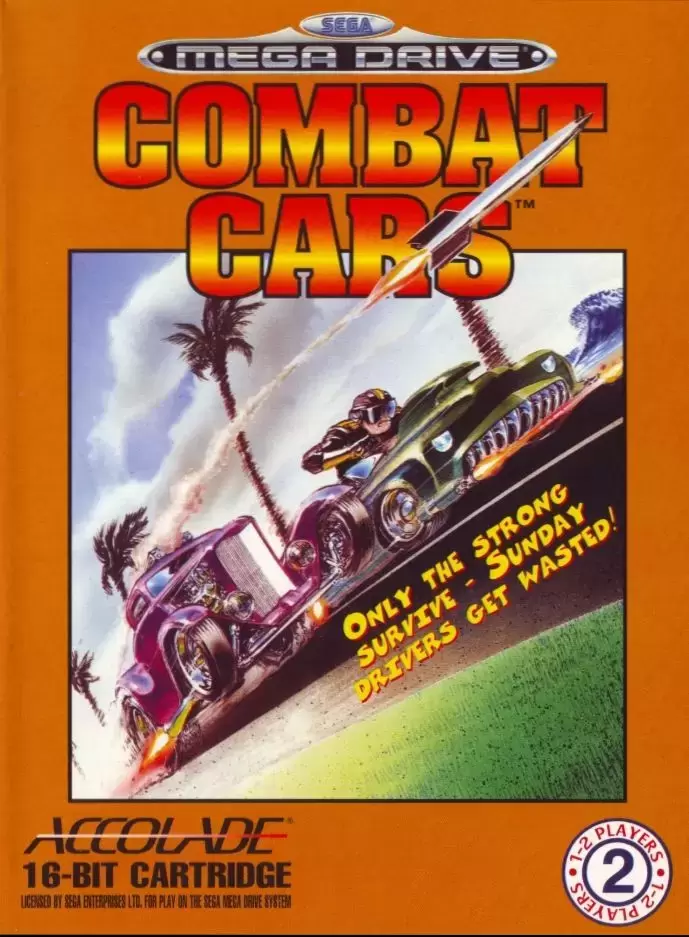 EUR - Jeux Mega Drive Européens - Combat Cars