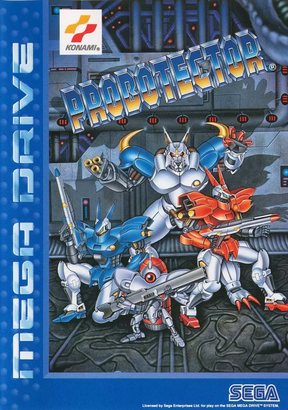 EUR - European Mega Drive Games - Probotector