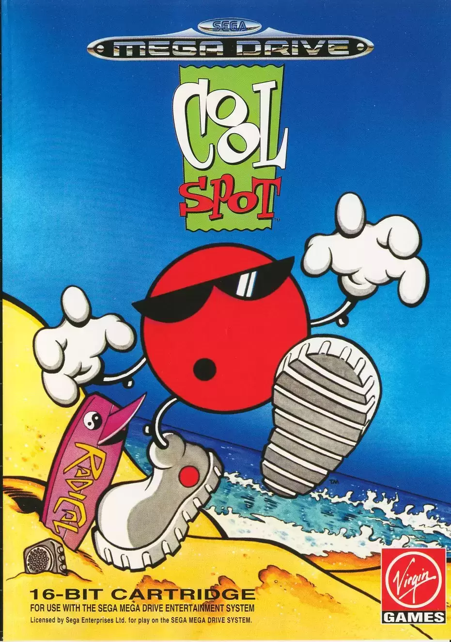 EUR - European Mega Drive Games - Cool Spot