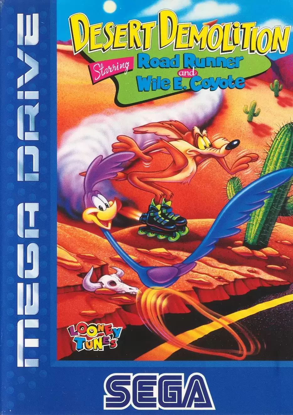 EUR - Jeux Mega Drive Européens - Desert Demolition Starring Road Runner and Wile E. Coyote