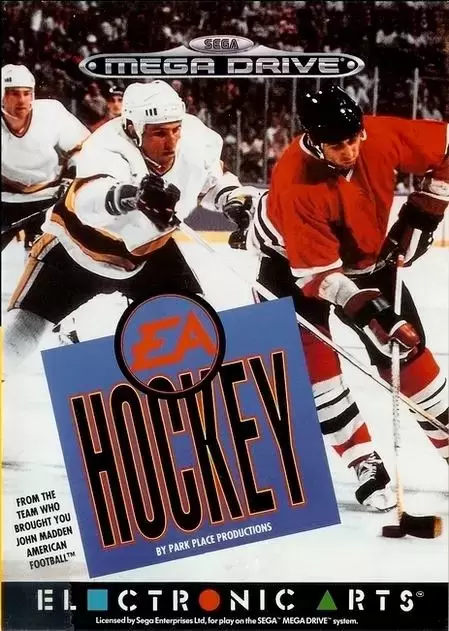 EUR - Jeux Mega Drive Européens - EA Hockey