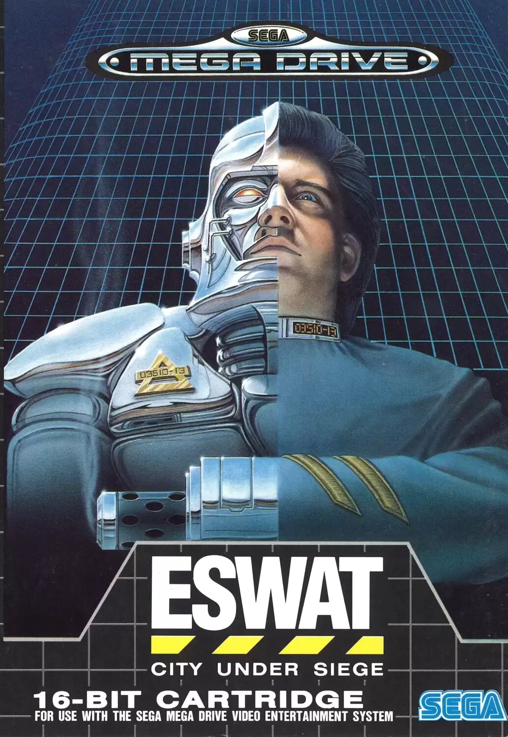 EUR - Jeux Mega Drive Européens - ESWAT: City under Siege