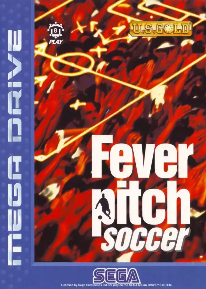 EUR - European Mega Drive Games - Fever Pitch Soccer