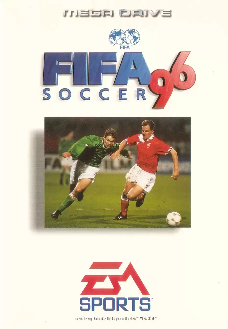 EUR - European Mega Drive Games - FIFA 96